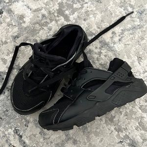 Boys Huarache Nike Black 12C